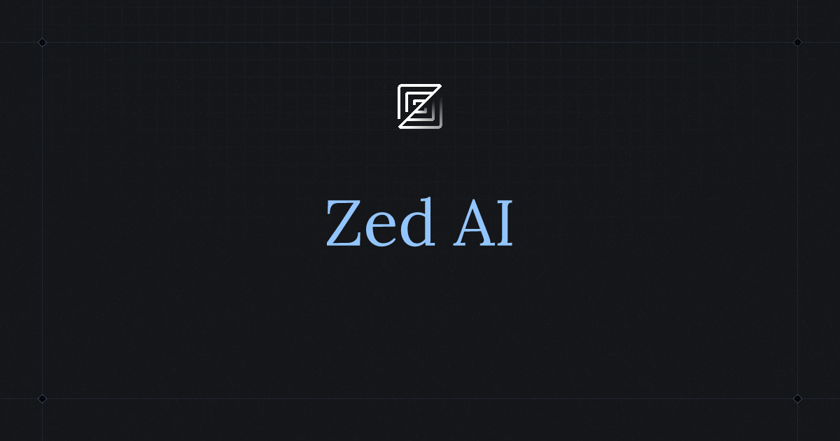 Zed + AI card